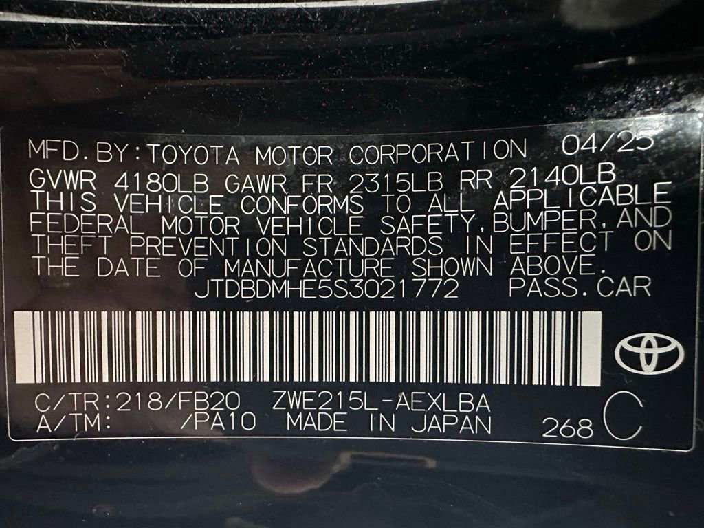 Used 2025 Toyota Corolla LE image 11