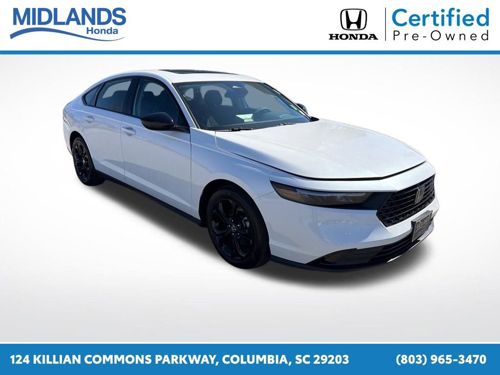 Certified 2025 Honda Accord SE image 1
