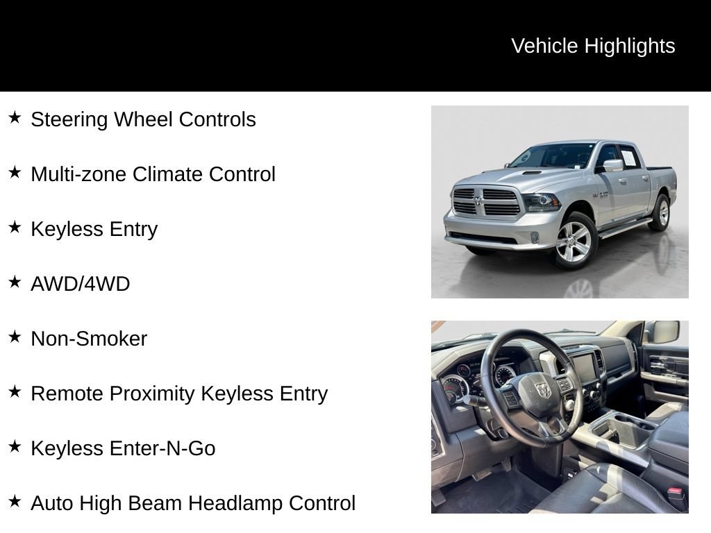 Used 2016 RAM 1500 Sport AWD/4WD image 16