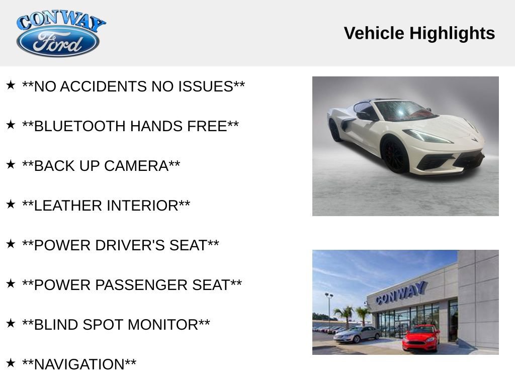 Used 2023 Chevrolet Corvette Stingray Premium Cpe w/ Z51 Performance Package image 4