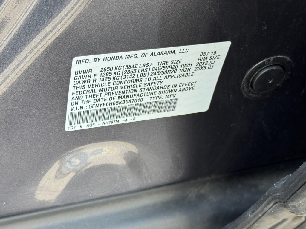 Used 2019 Honda Pilot Touring image 32