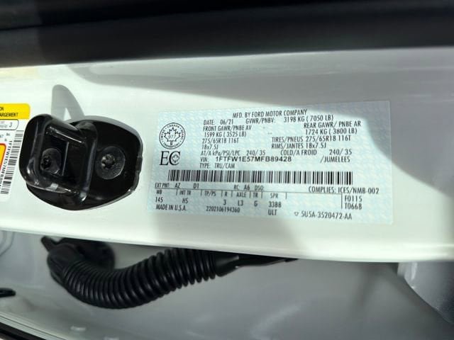 Used 2021 Ford F150 Lariat w/ Equipment Group 502A High image 29