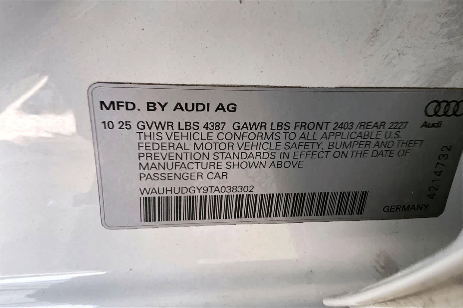 Used 2026 Audi A3 2.0T Premium Plus w/ Premium Plus Package AWD/4WD image 35