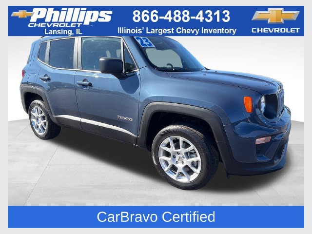 Used 2023 Jeep Renegade Latitude w/ Premium Group AWD/4WD 360° Tour