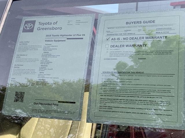 Used 2015 Toyota Highlander Plus image 35