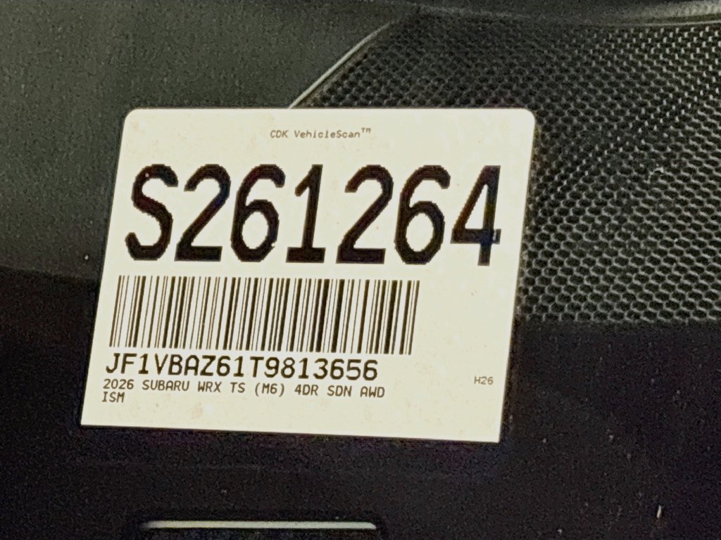 New 2026 Subaru WRX tS AWD/4WD image 25