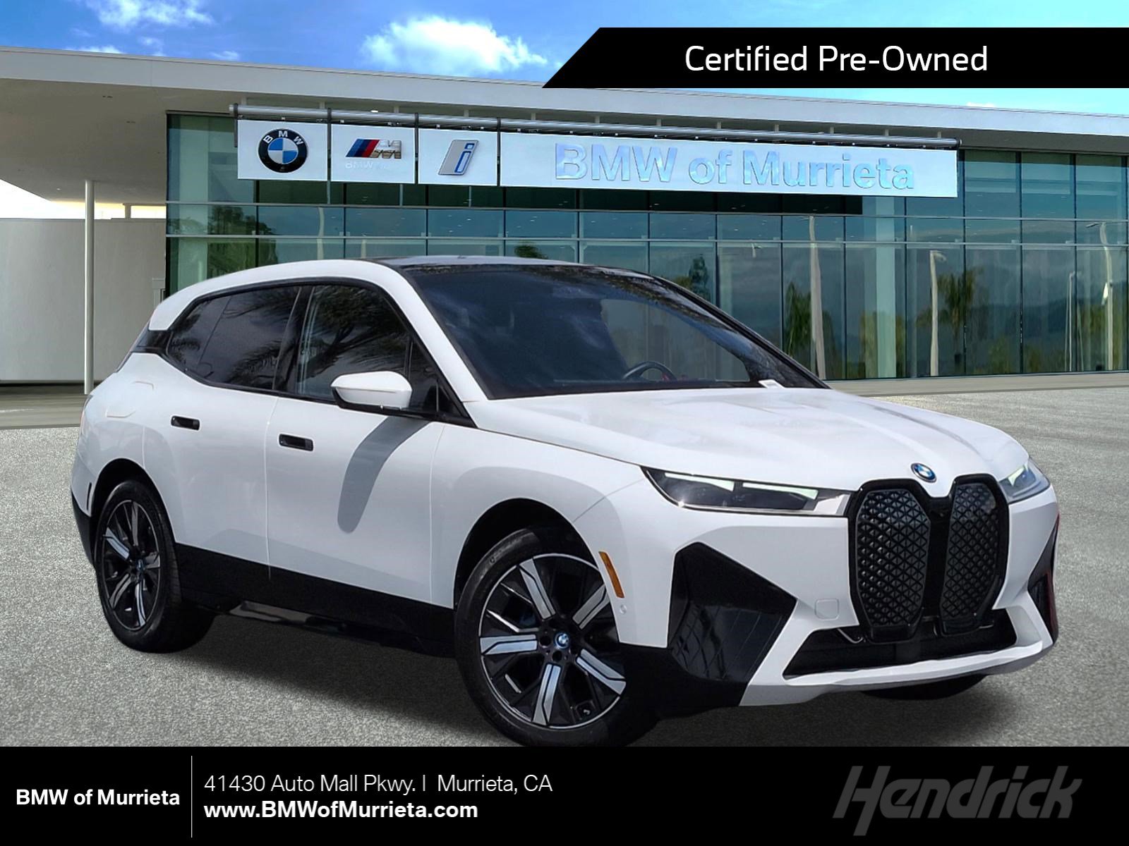 Certified 2024 BMW iX xDrive50 w/ Sport Package AWD/4WD image 1