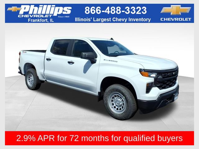 New 2026 Chevrolet Silverado 1500 W/T w/ WT Value Package AWD/4WD image 1