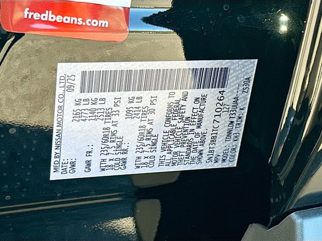 New 2026 Nissan Rogue SV w/ SV Premium Package image 8