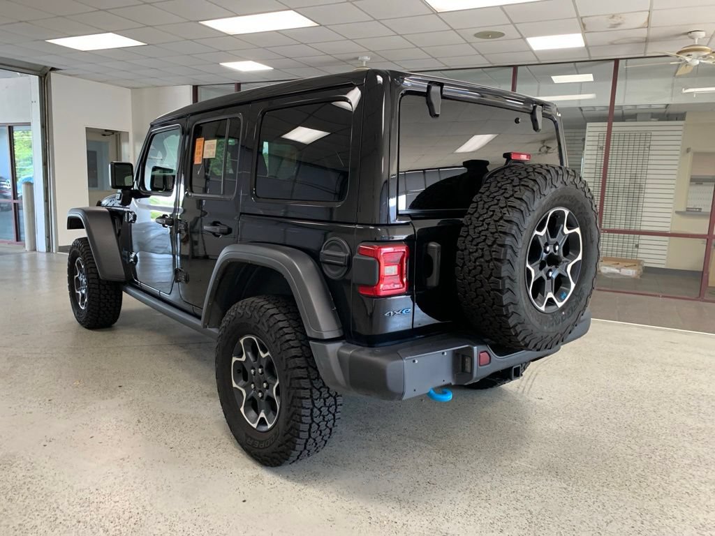 Certified 2022 Jeep Wrangler Unlimited Rubicon 4xe w/ Steel Bumper Group AWD/4WD image 4