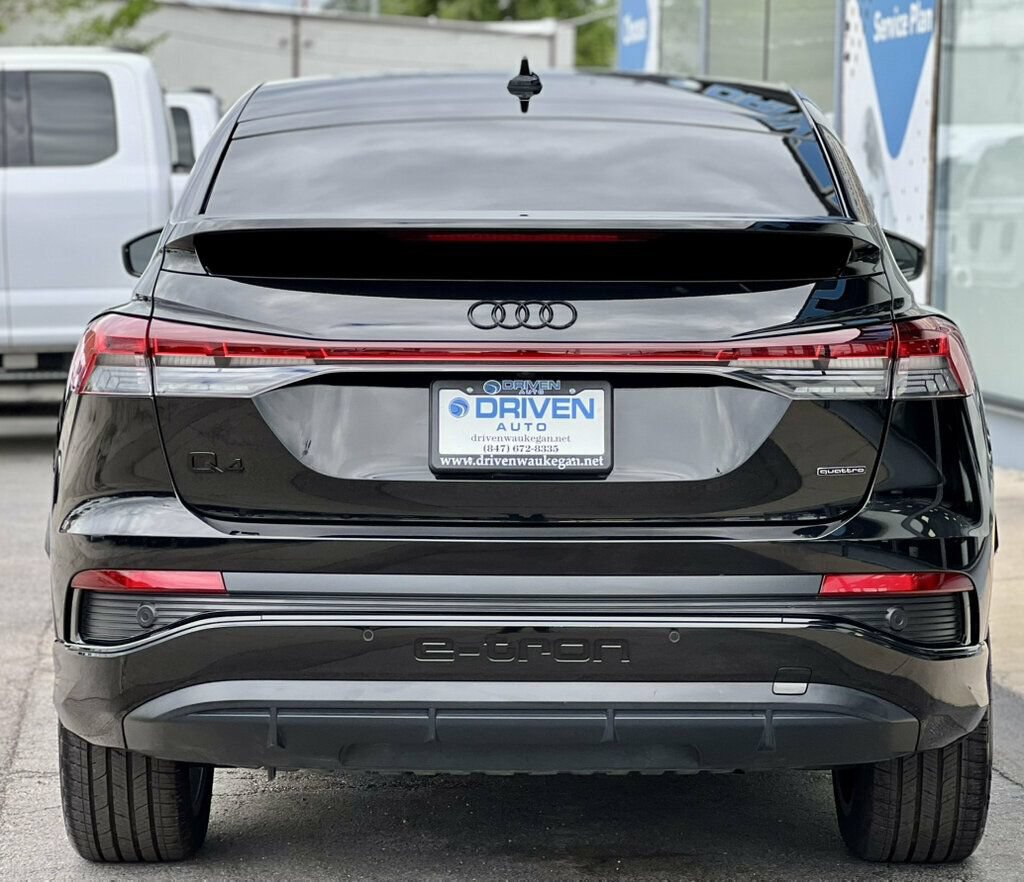 Used 2022 Audi Q4 e-tron Prestige w/ S Line Plus Package AWD/4WD image 4