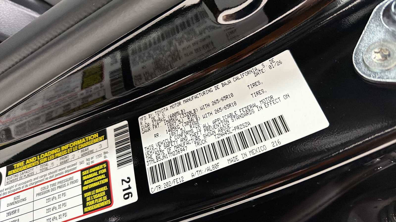 New 2026 Toyota Tacoma TRD Sport image 11