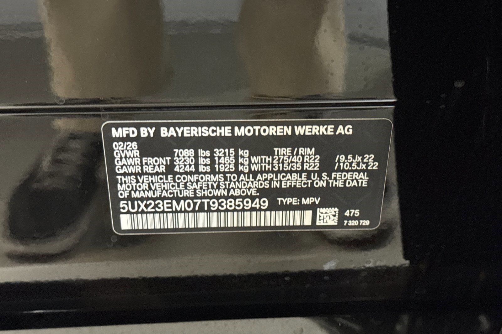 New 2026 BMW X7 xDrive40i w/ M Sport Package image 20