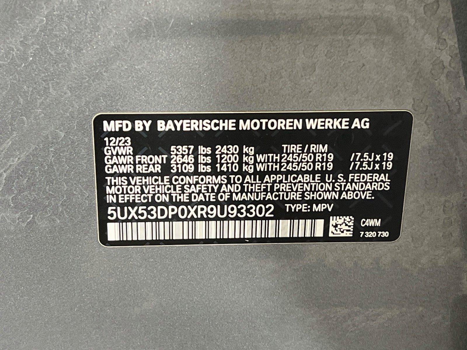 Used 2024 BMW X3 xDrive30i w/ Premium Package AWD/4WD image 33