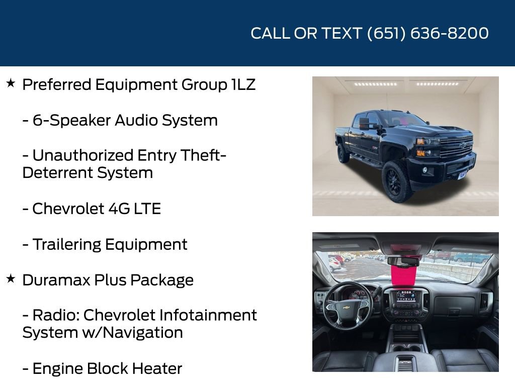 Used 2019 Chevrolet Silverado 2500 LTZ w/ Duramax Plus Package image 25