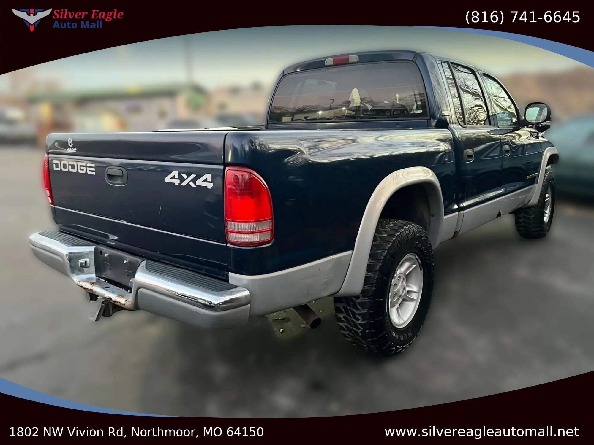 Used 2000 Dodge Dakota 4x4 Quad Cab image 3