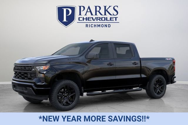 New 2026 Chevrolet Silverado 1500 Custom w/ Turbomax Blackout Package image 2