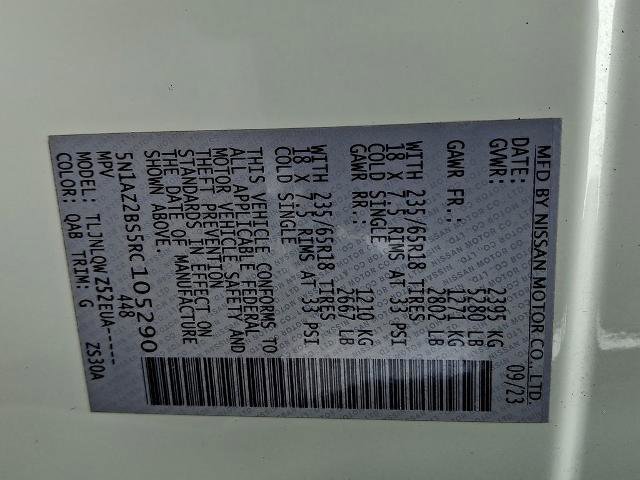 Certified 2024 Nissan Murano SV image 27