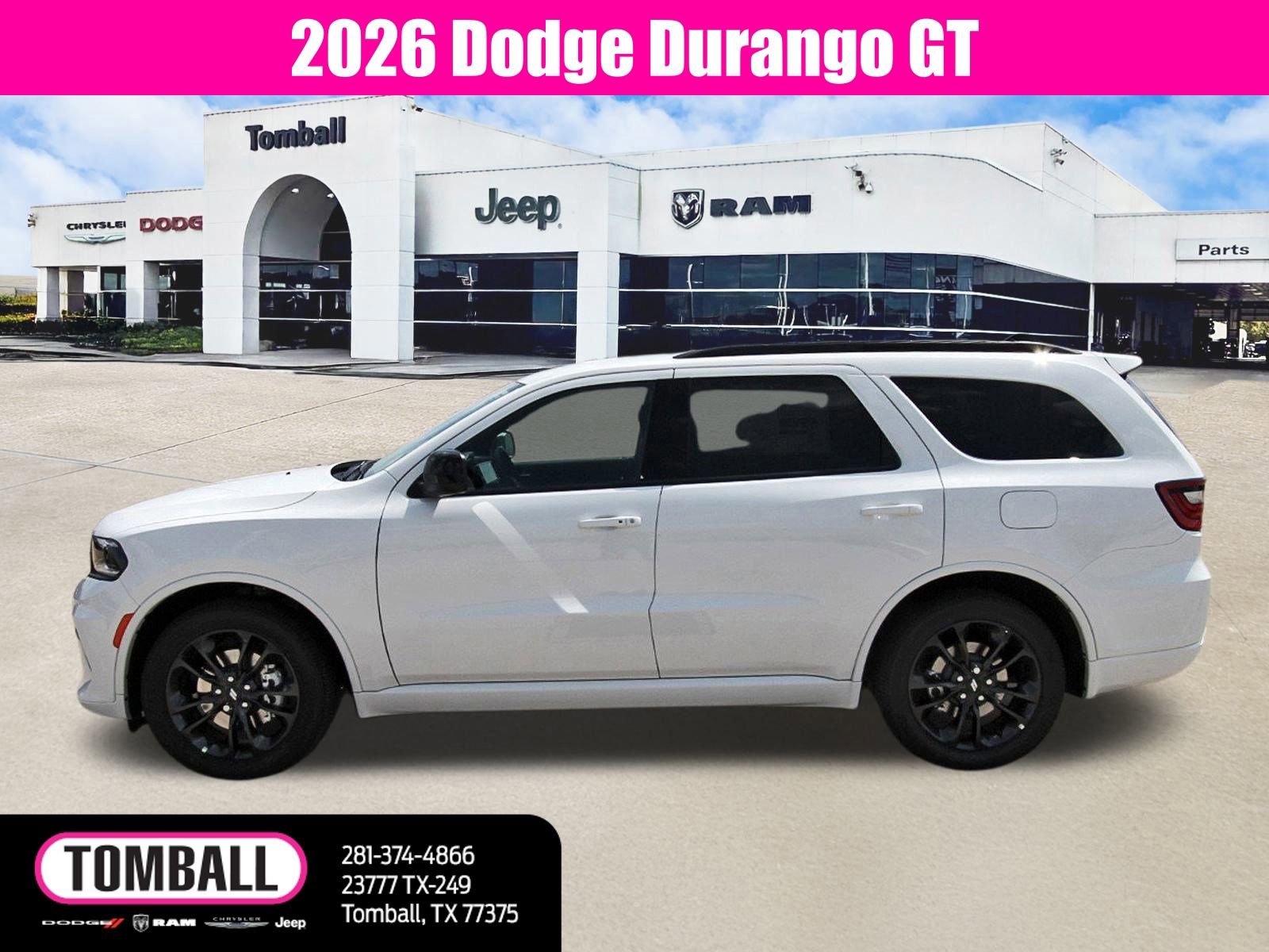 New 2026 Dodge Durango GT w/ Blacktop Package image 4