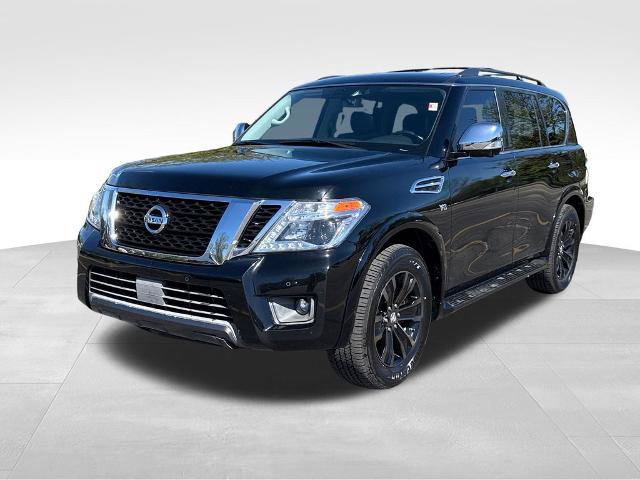 Used 2020 Nissan Armada Platinum w/ Captain's Chairs Package AWD/4WD image 2