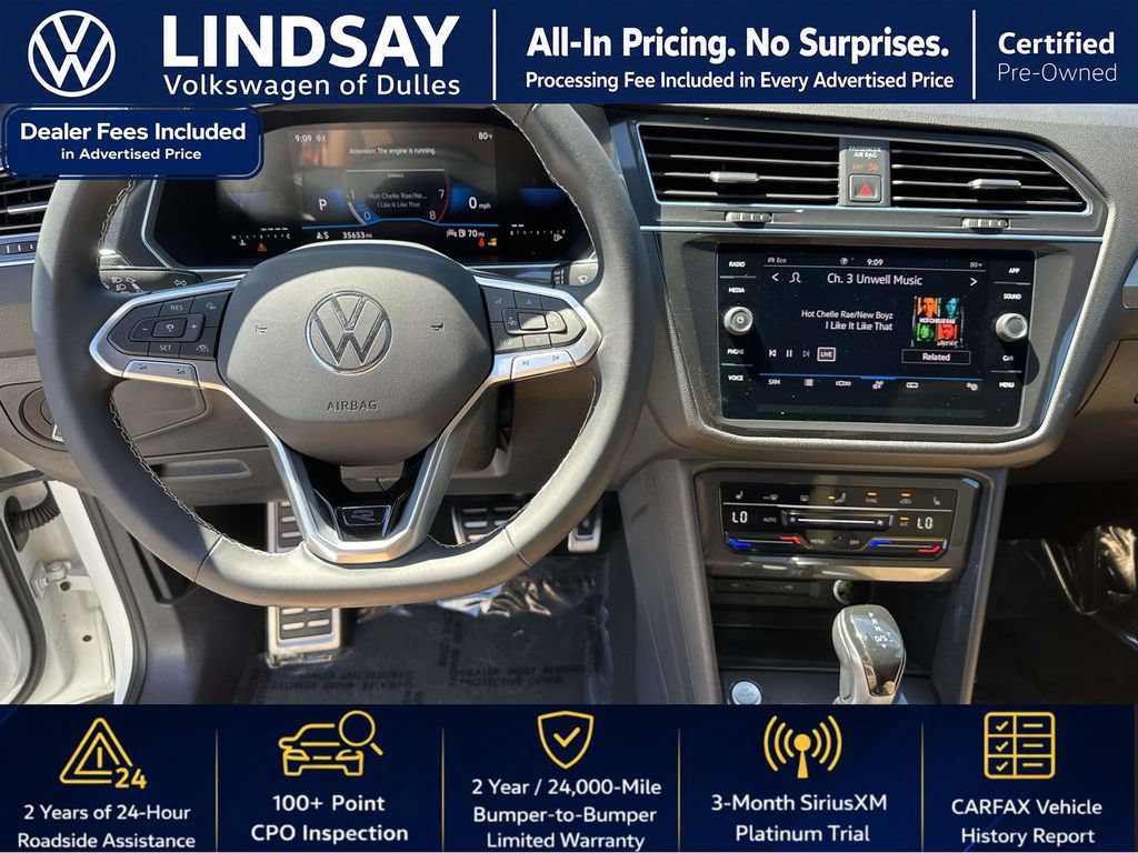 Used 2023 Volkswagen Tiguan SE R-Line AWD/4WD image 11