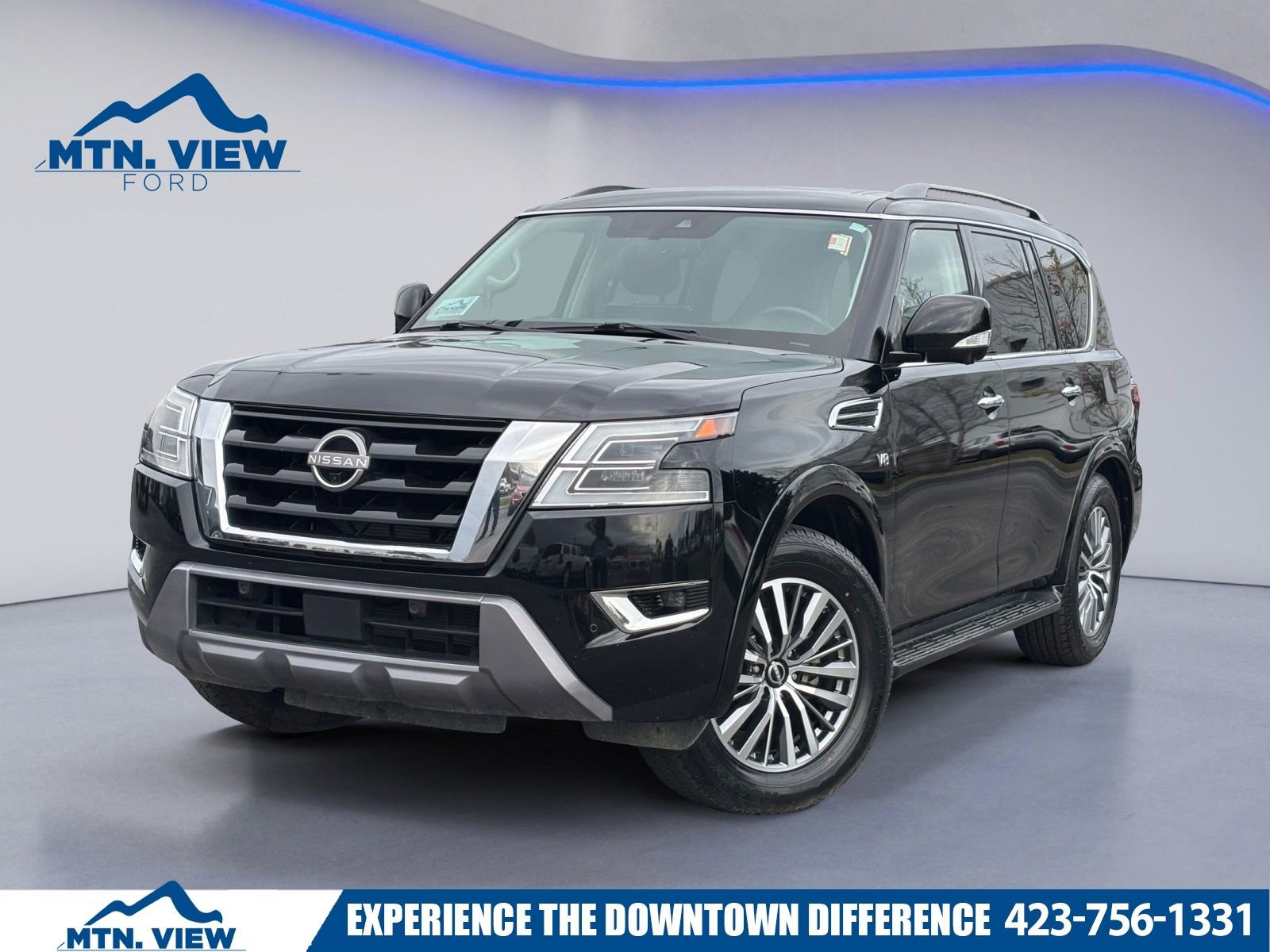 Used 2021 Nissan Armada SL w/ Captain's Chairs Package image 1