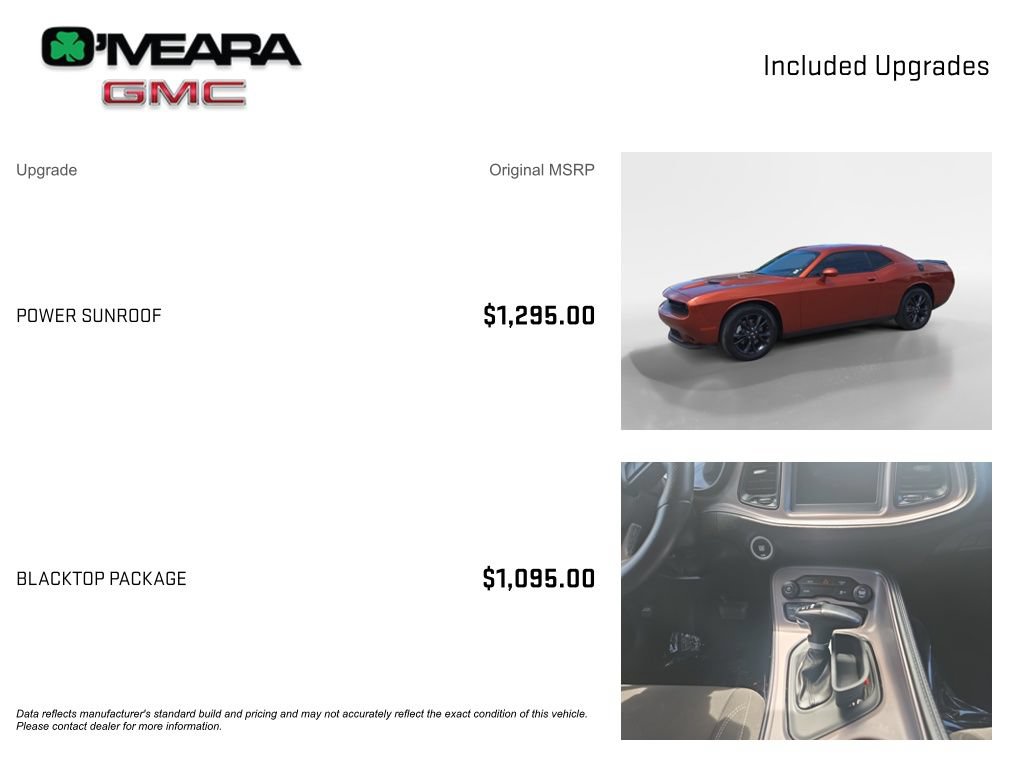 Used 2023 Dodge Challenger SXT w/ Blacktop Package AWD/4WD image 4