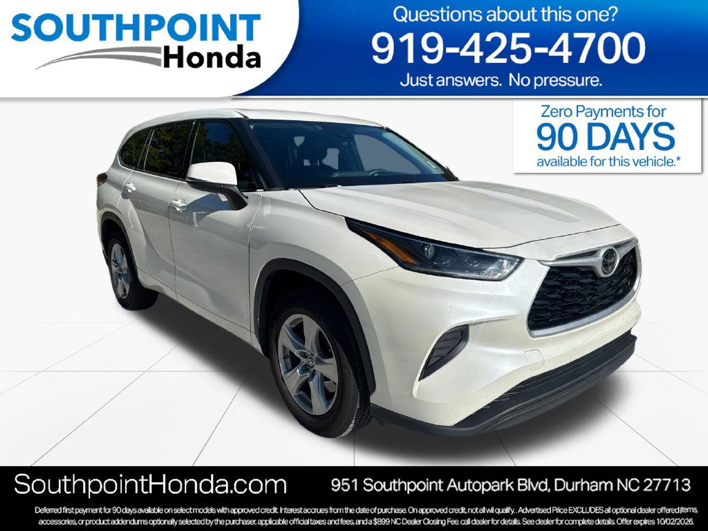 Used 2021 Toyota Highlander L