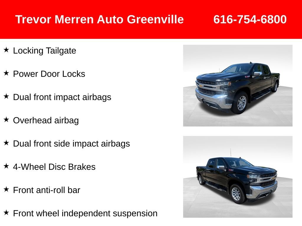 Used 2019 Chevrolet Silverado 1500 LT w/ True North Edition AWD/4WD image 37