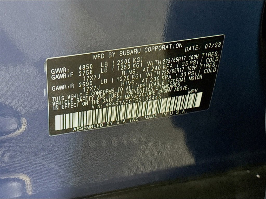 Used 2024 Subaru Outback Premium image 34