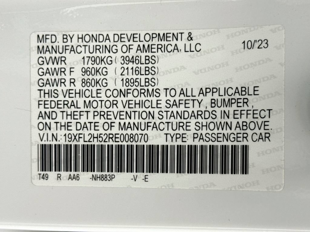 Used 2024 Honda Civic LX image 32