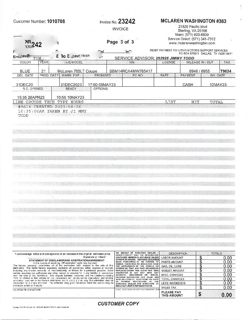 Used 2021 McLaren 765LT image 44