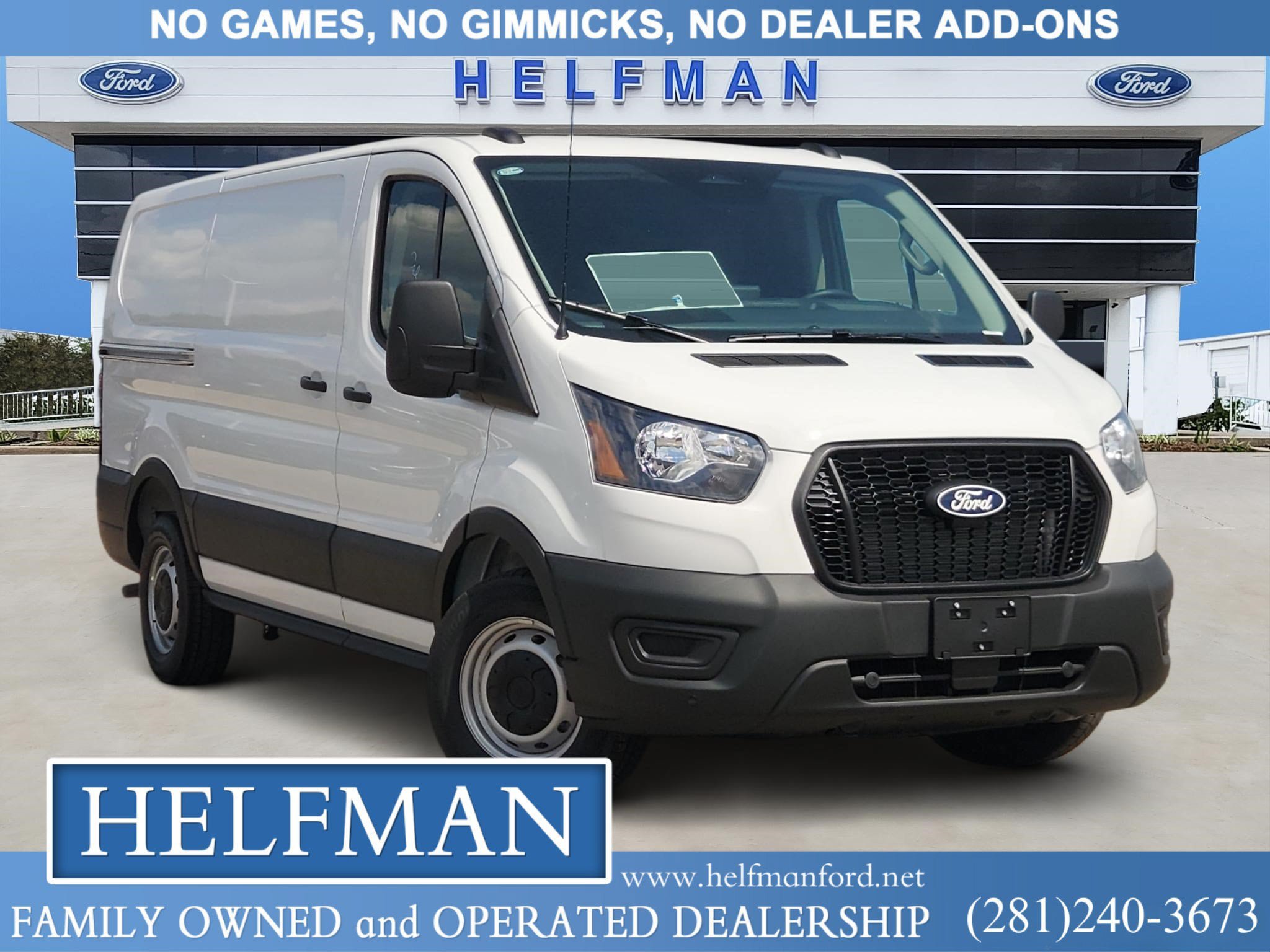 New 2027 Ford Transit 150 Low Roof w/ Load Area Protection Package RWD image 1