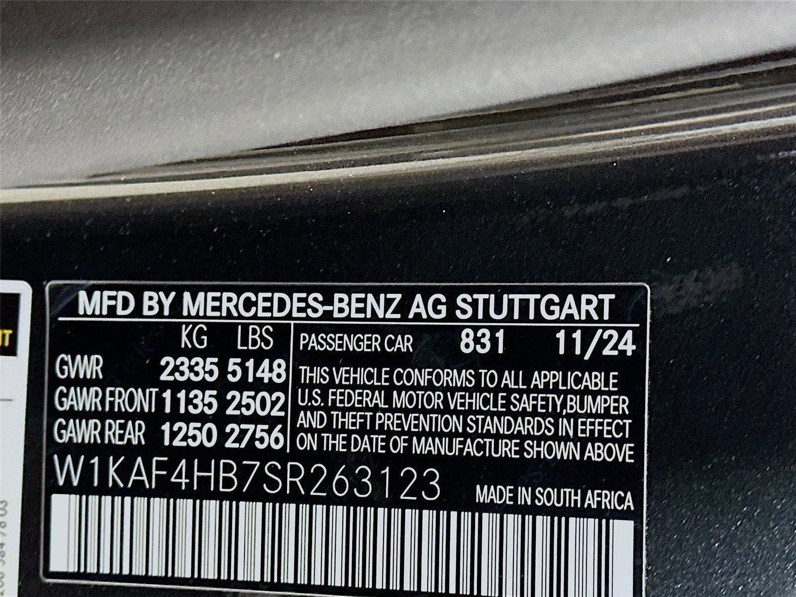 Certified 2025 Mercedes-Benz C 300 4MATIC Sedan image 44