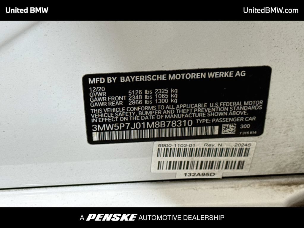 Used 2021 BMW 330e w/ Premium Package RWD image 22