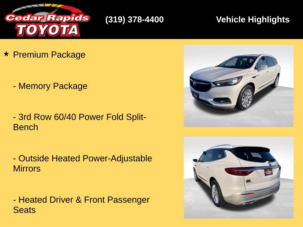 Used 2018 Buick Enclave Premium w/ Experience Buick Package AWD/4WD image 28