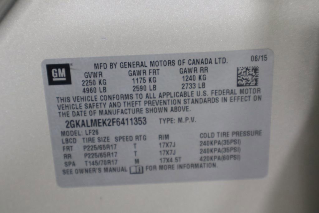 Used 2015 GMC Terrain SLE image 29