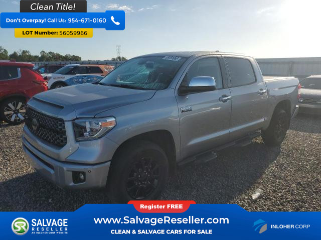 Used 2021 Toyota Tundra Platinum AWD/4WD image 1