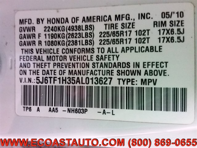 Used 2010 Honda Crosstour EX image 21