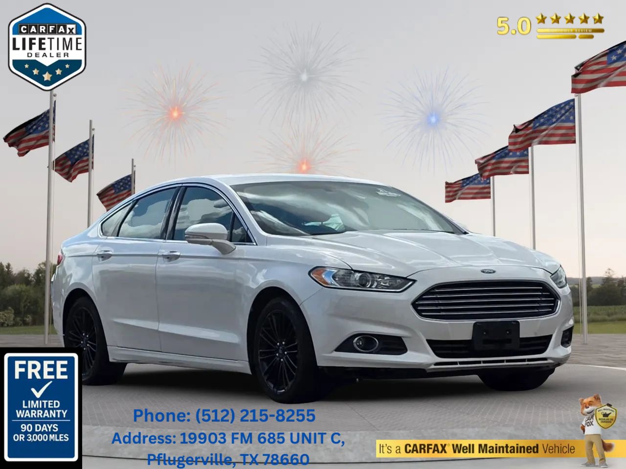 Used 2016 Ford Fusion SE w/ Equipment Group 202A FWD image 1