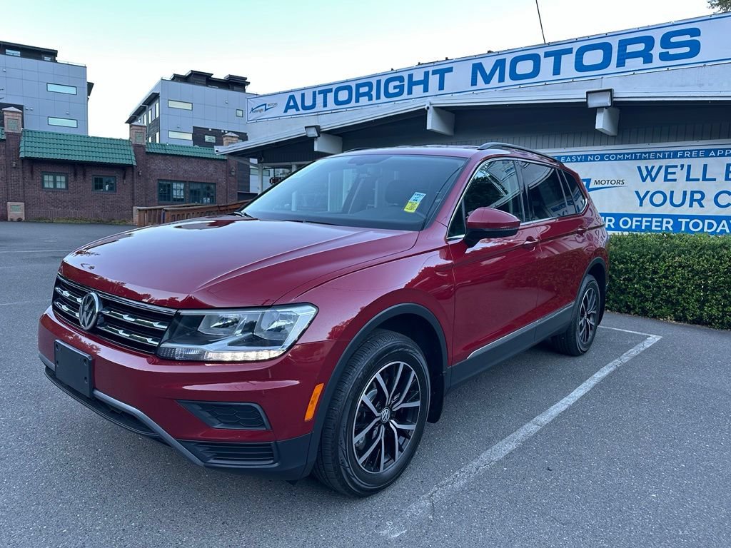Used 2021 Volkswagen Tiguan SE AWD/4WD image 1