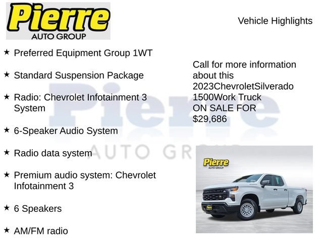 Used 2023 Chevrolet Silverado 1500 W/T AWD/4WD image 7