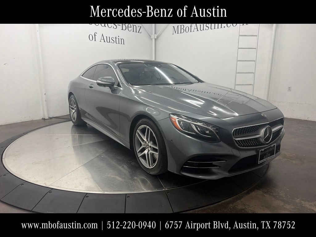 Certified 2019 Mercedes-Benz S 560 4MATIC Coupe image 1