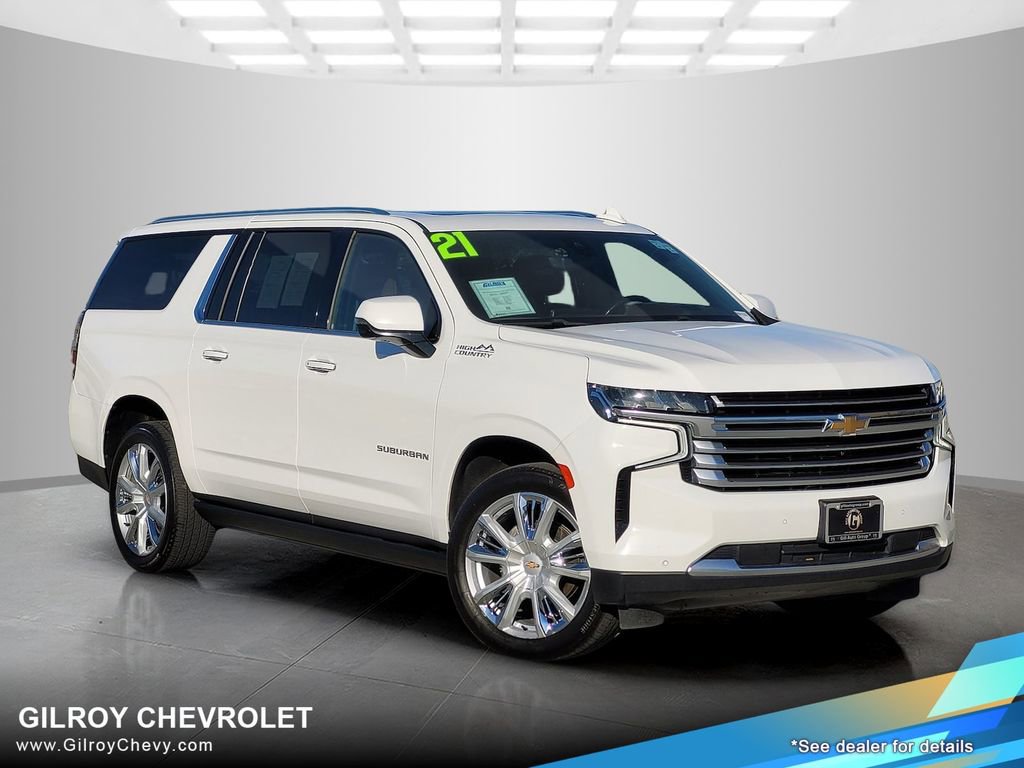 Used 2021 Chevrolet Suburban High Country w/ Premium Package
