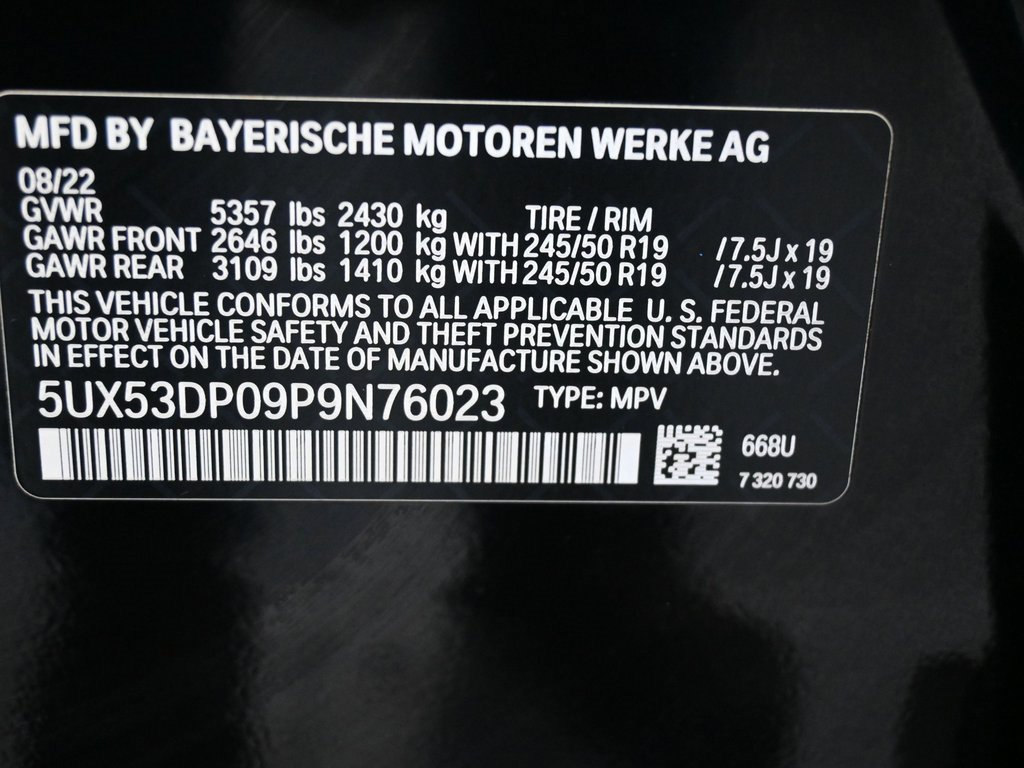 Used 2023 BMW X3 xDrive30i image 9