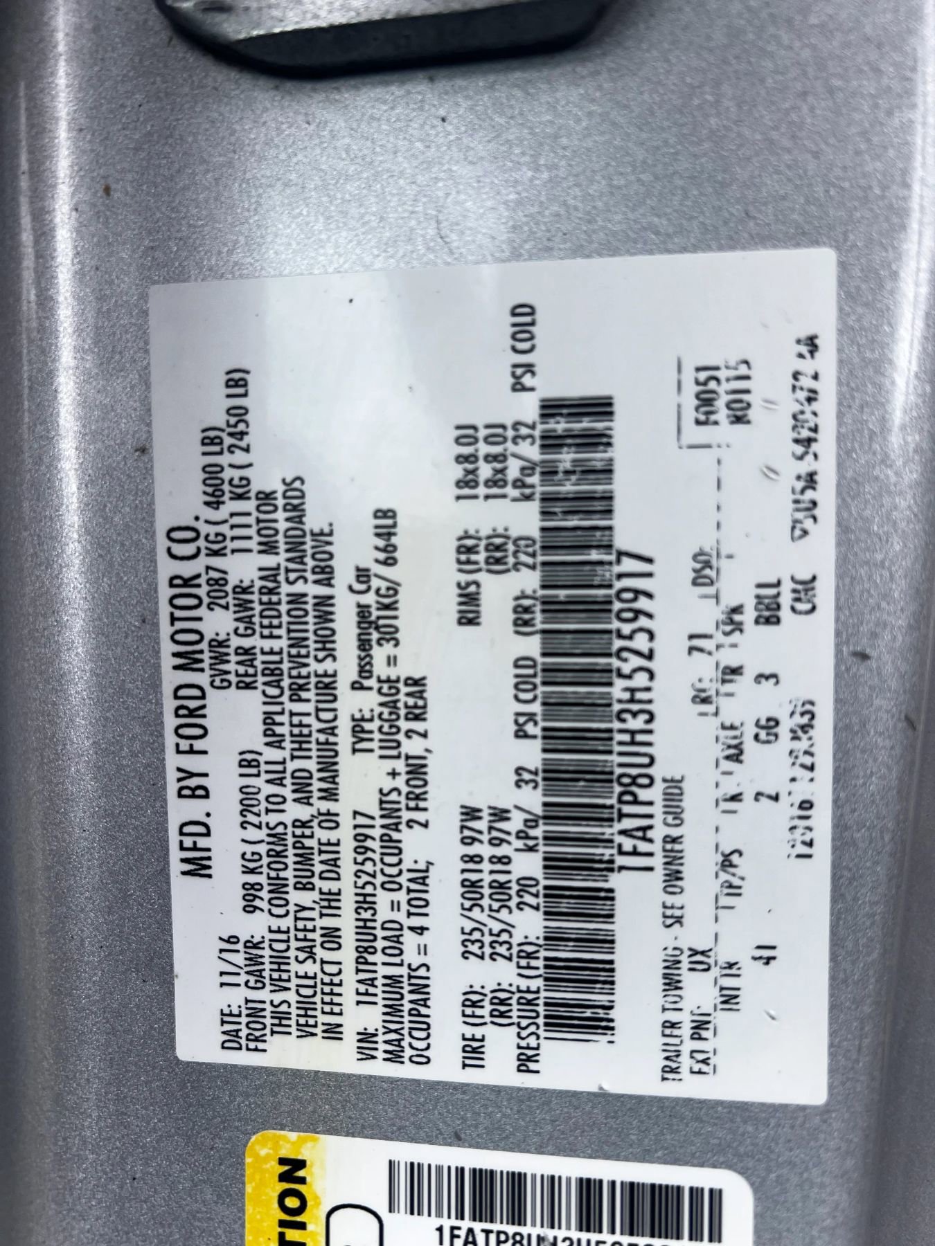 Used 2017 Ford Mustang Premium image 9