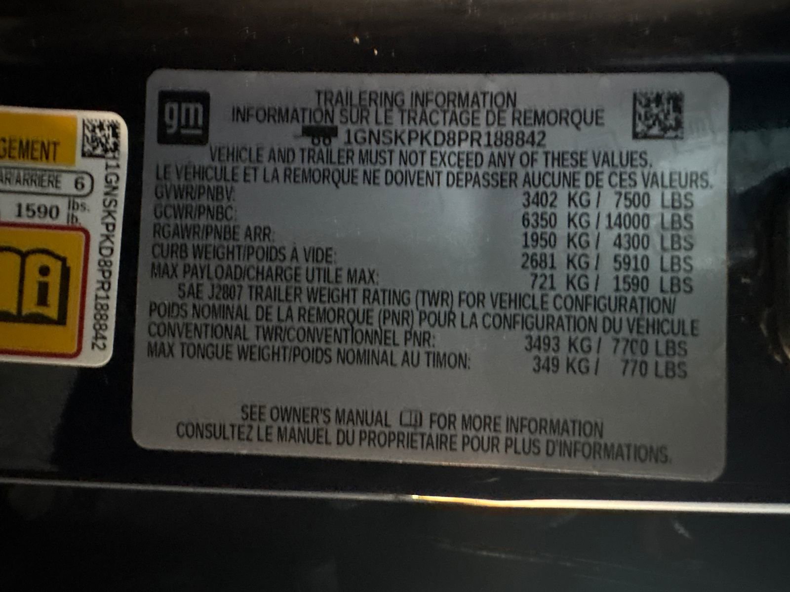 Used 2023 Chevrolet Tahoe Z71 AWD/4WD image 32