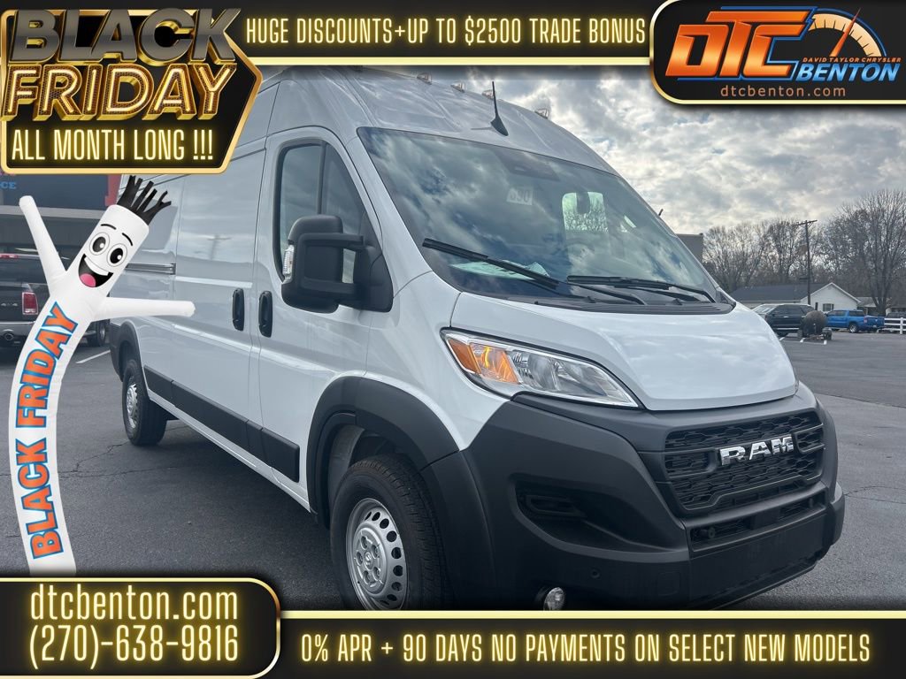 New 2025 RAM ProMaster 2500 w/ Premium Convenience Group