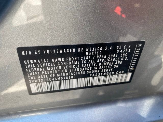 Used 2025 Volkswagen Jetta SE w/ Sunroof Package FWD image 7