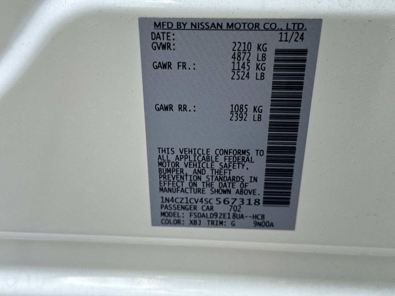 Used 2025 Nissan Leaf SV Plus FWD image 25